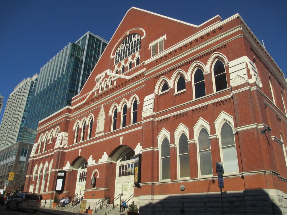 Exterior of the Ryman Auditorium