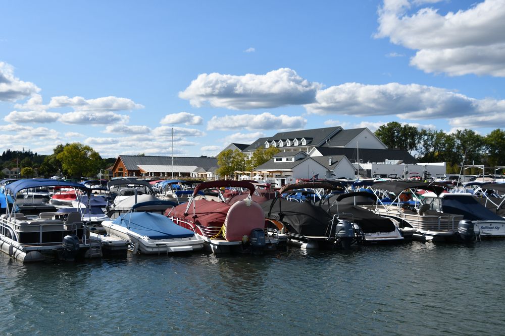 Daytime view of Canandaigua City Pier