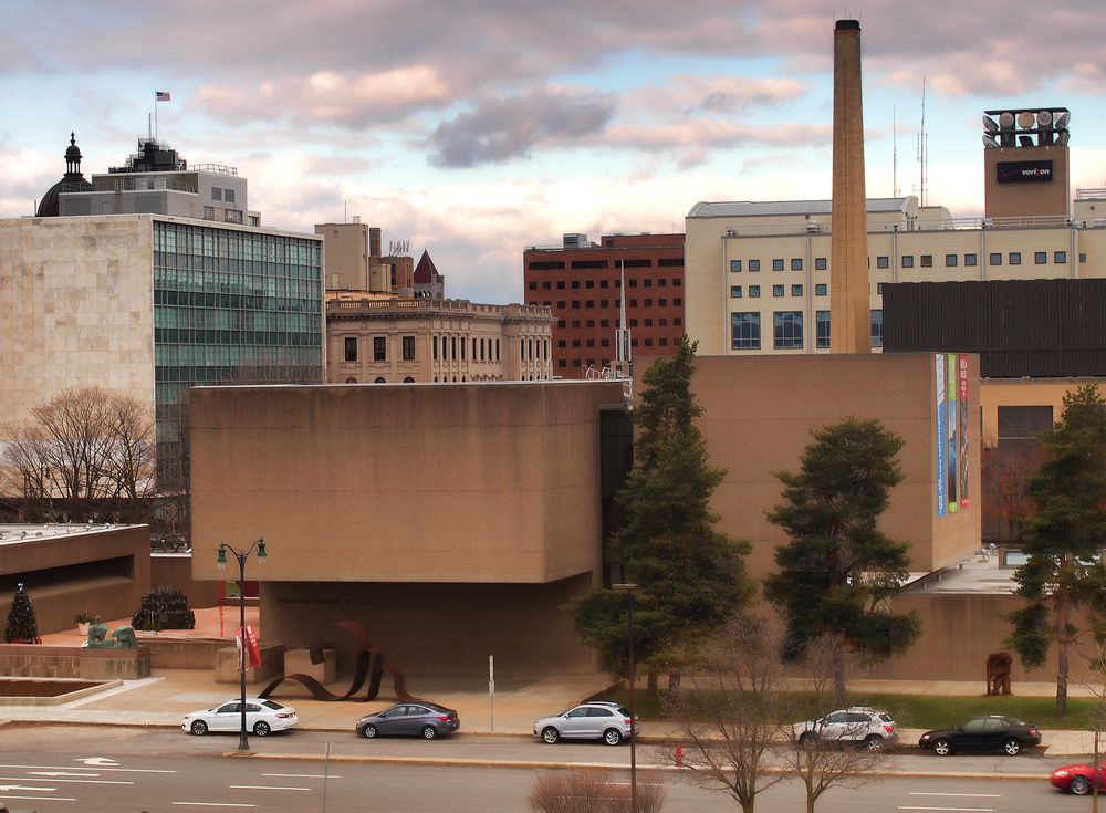 Exterior of Everson Museum of Art