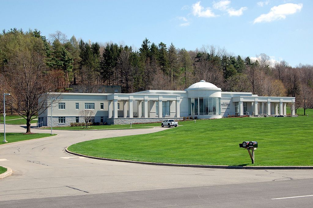 Visitor center of Hill Cumorah