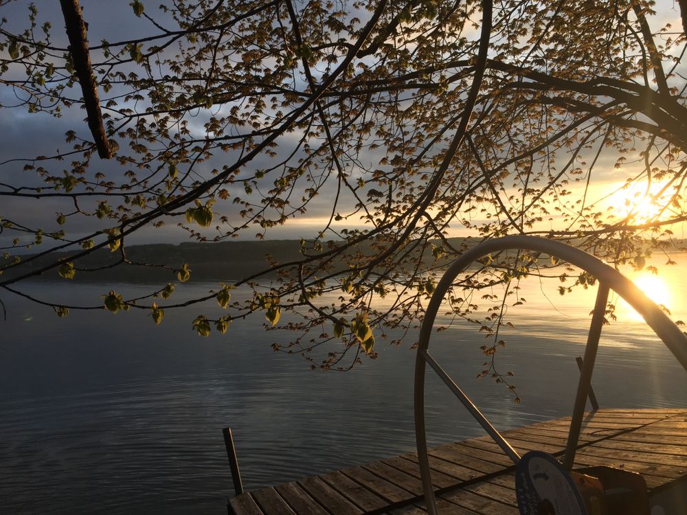 The waters of Skaneateles Lake