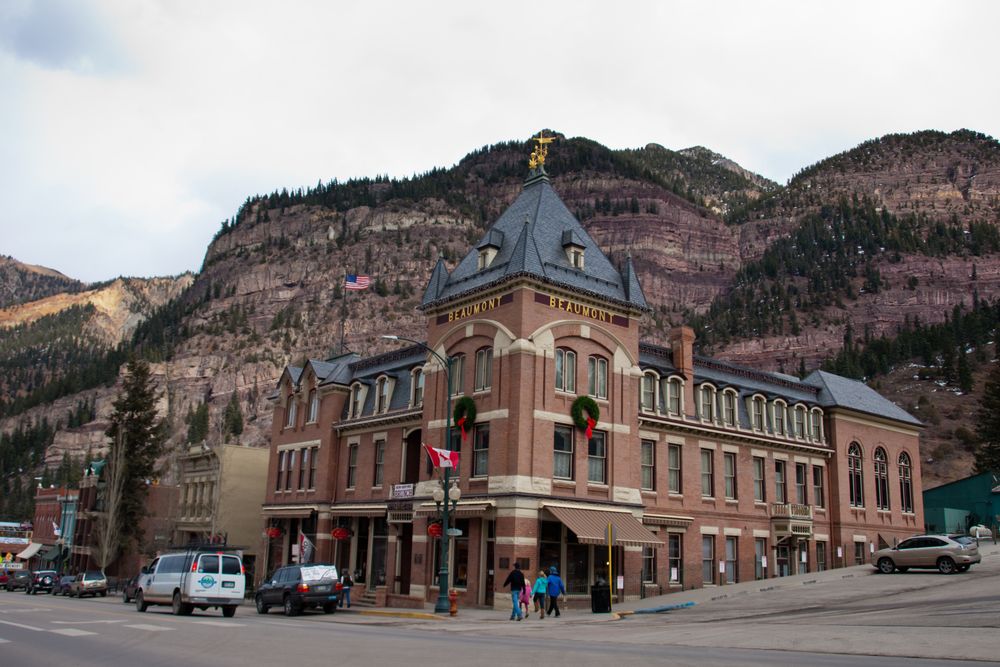 Exterior of the Historic Beaumont Hotel