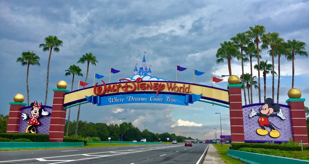 Road arch of Walt Disney World® Resort