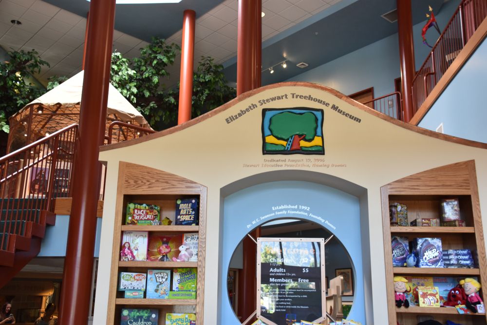 Interior of the Treehouse Museum