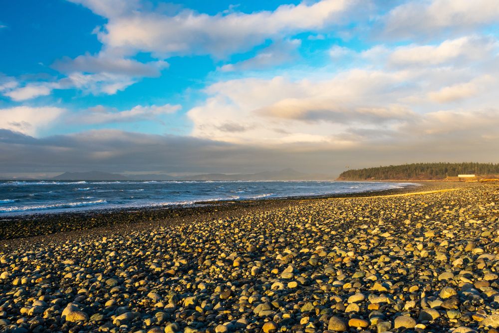 Beach at Joseph Whidbey State Park