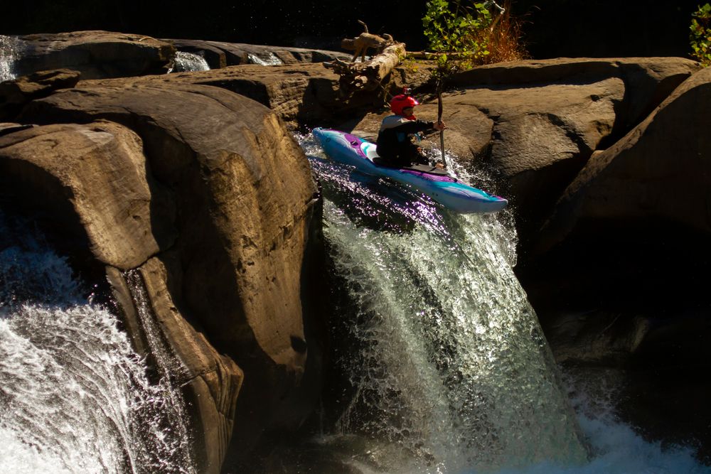 Kayaking at Ohiopyle Falls