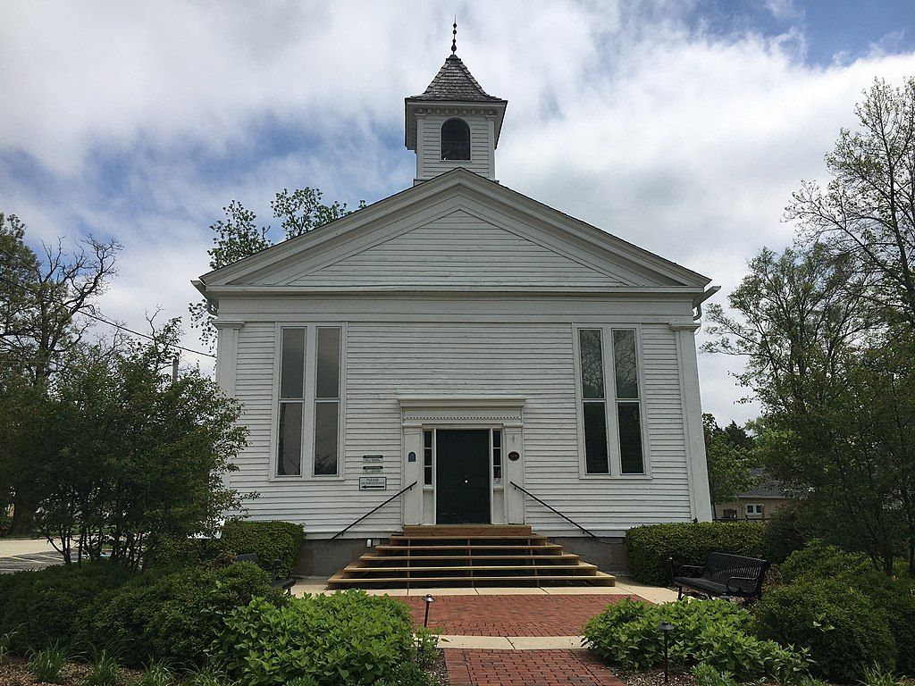 Exterior of the Little White School Museum