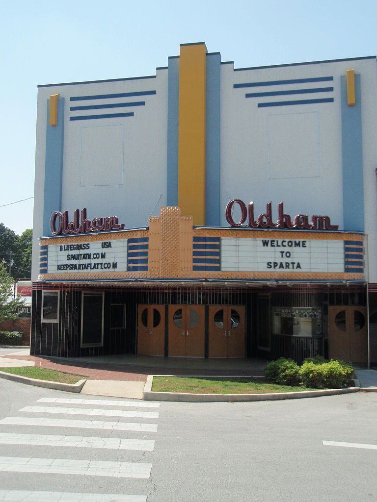 Facade of the Oldham Theater