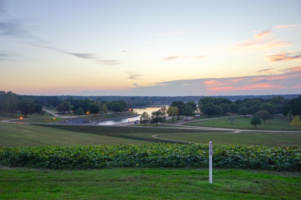 Landscape of Sardis Lake