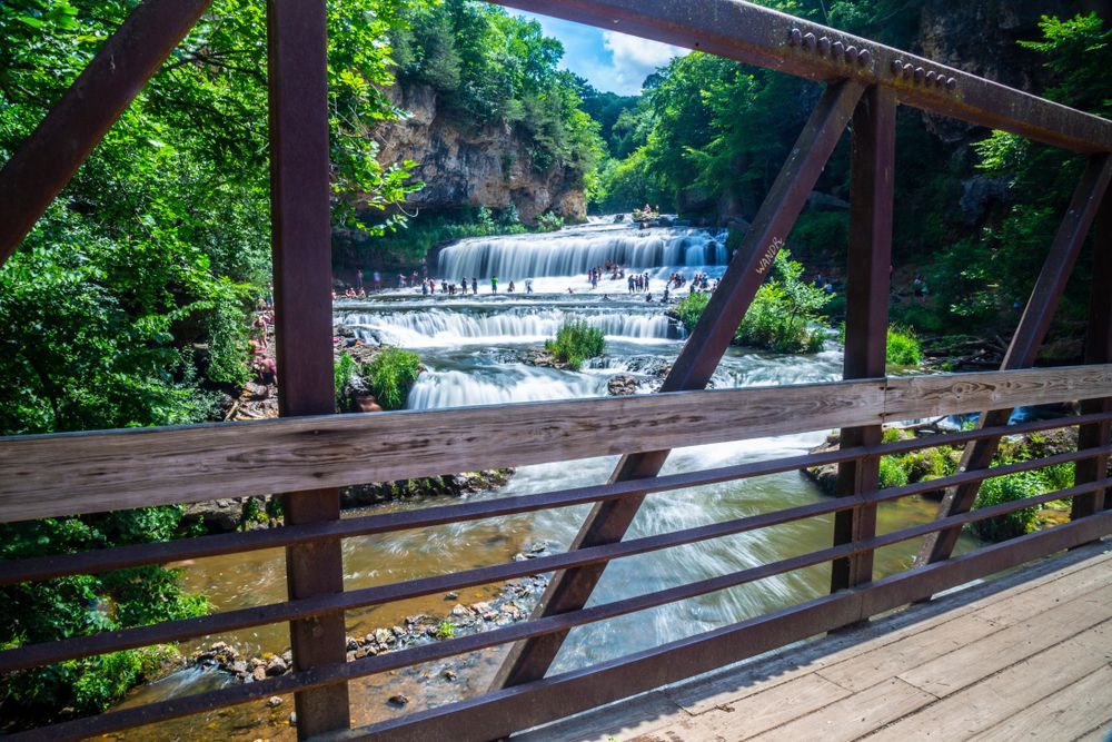 Scenic View of Willow State Park