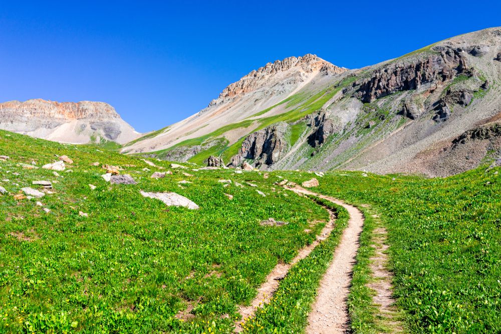 View of Ice Lakes Trail
