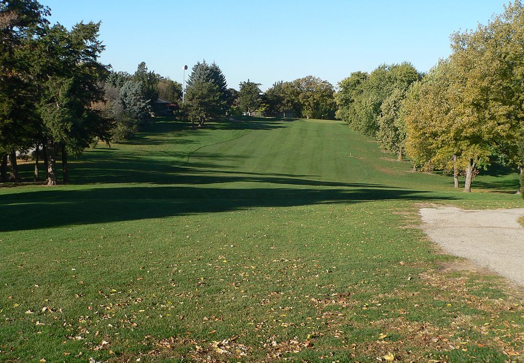 The grounds of Elmwood Park