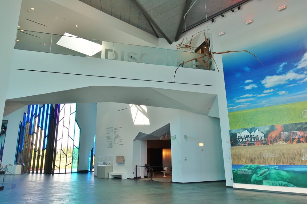 Interior of the Museum at Prairiefire