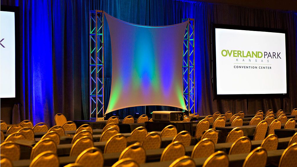 Courtyard classroom in Overland Park Convention Center