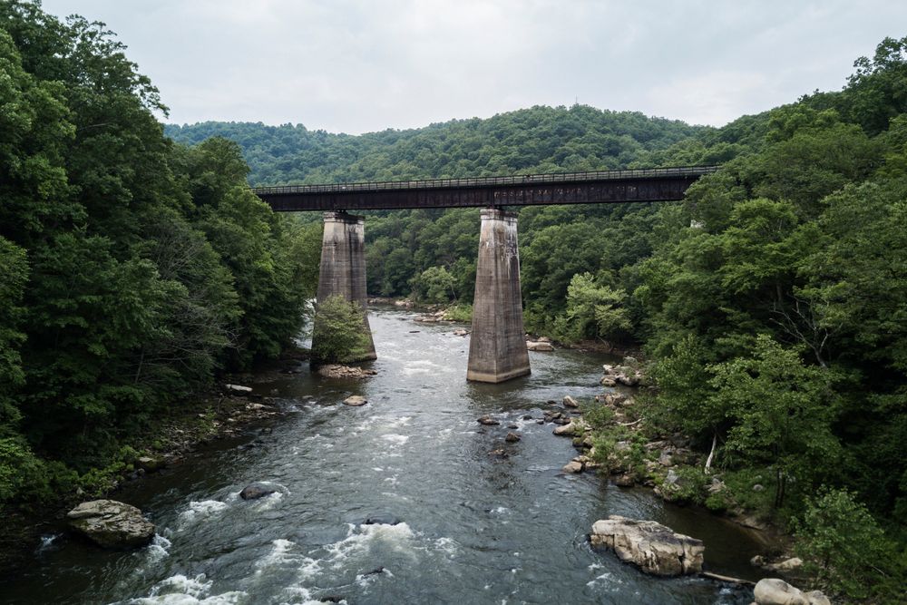 Bridge along Great Allegheny Passage