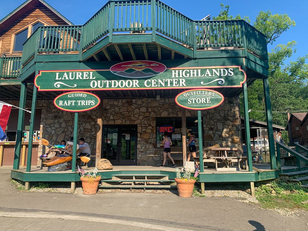 Exterior of Laurel Highlands River Tours and Outdoor Center