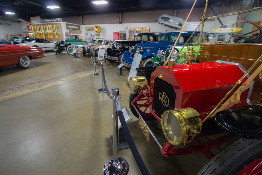Display at R.E. Olds Transportation Museum