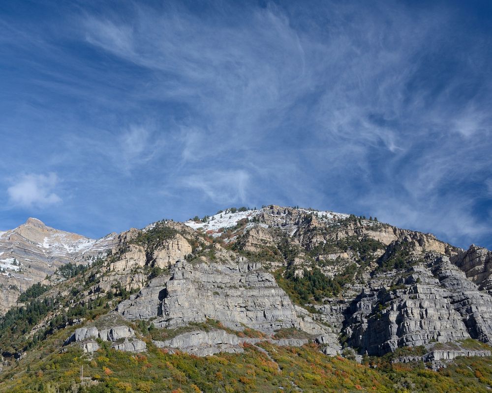 Daytime view of Provo Canyon