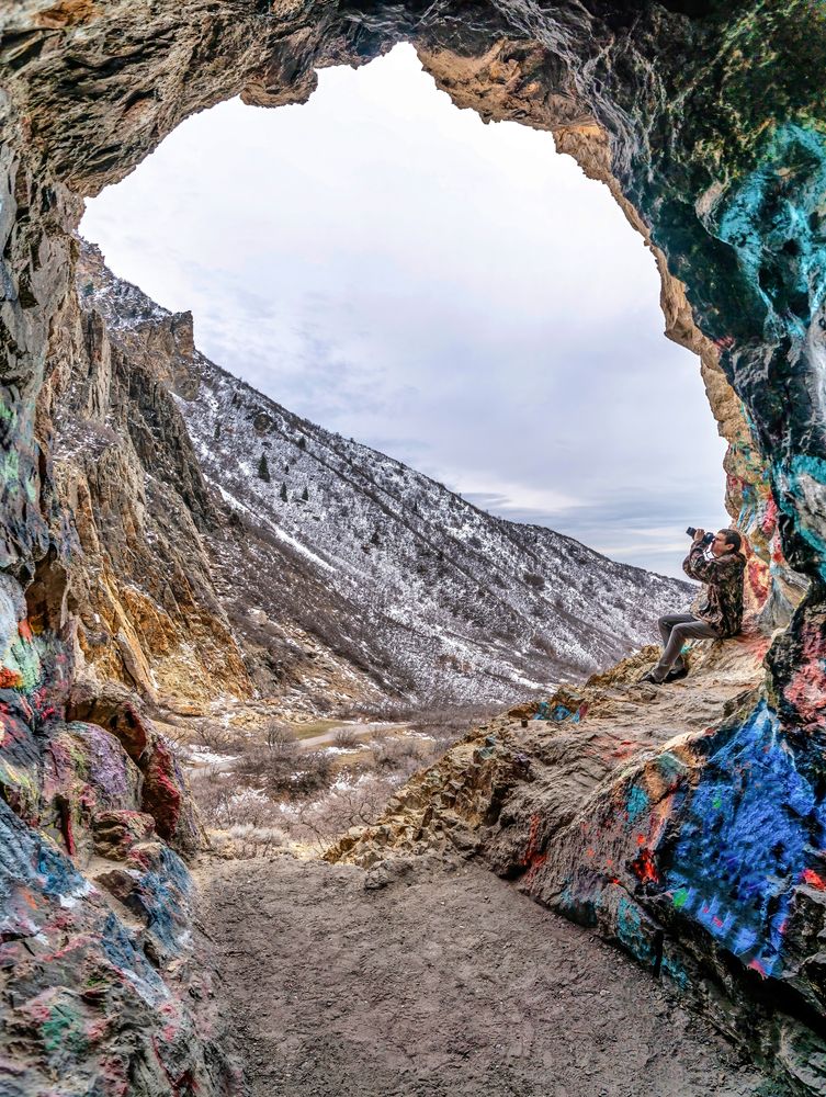 Stone arch at Provo Canyon