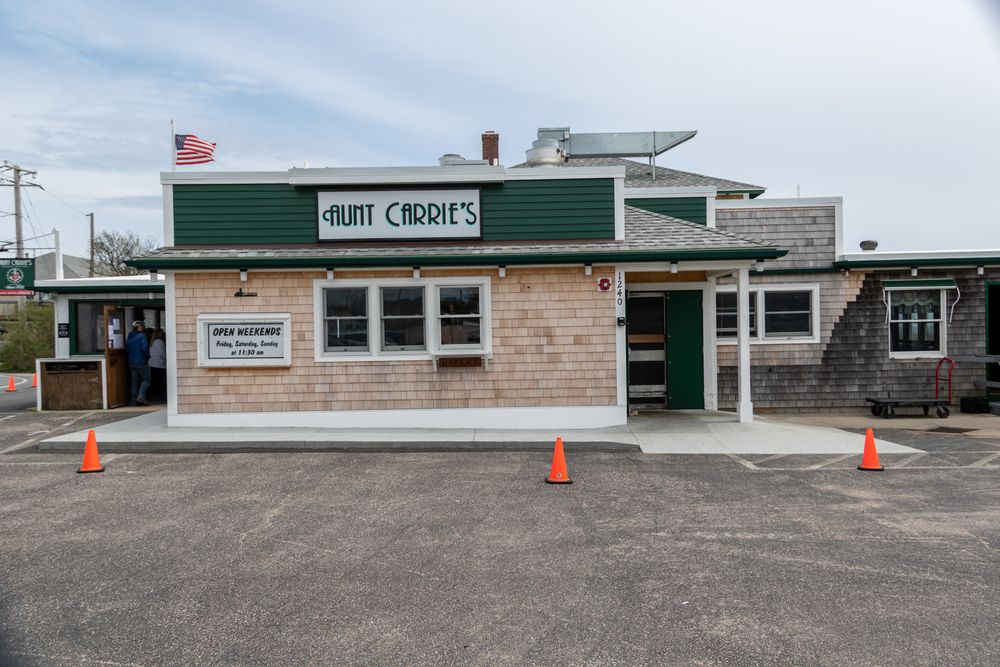 Exterior of Aunt Carrie’s
