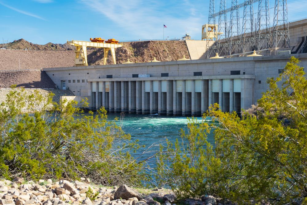 View of Davis Dam