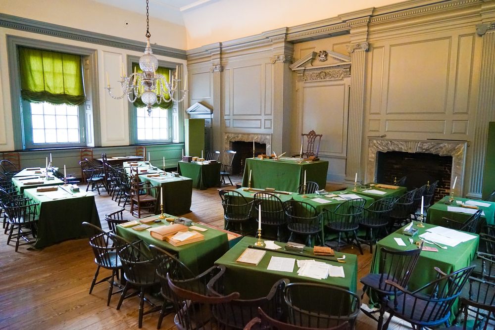 Assembly room in Independence Hall