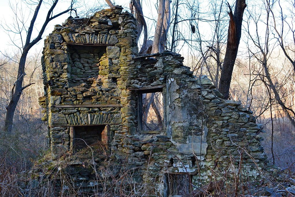 Ruins at Ridley Creek State Park