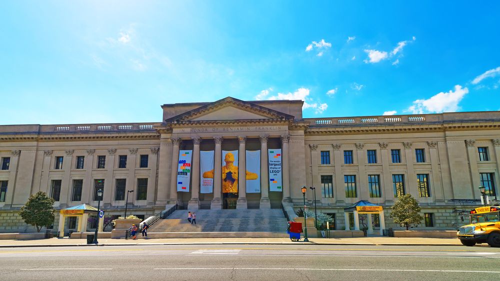 Exterior of The Franklin Institute