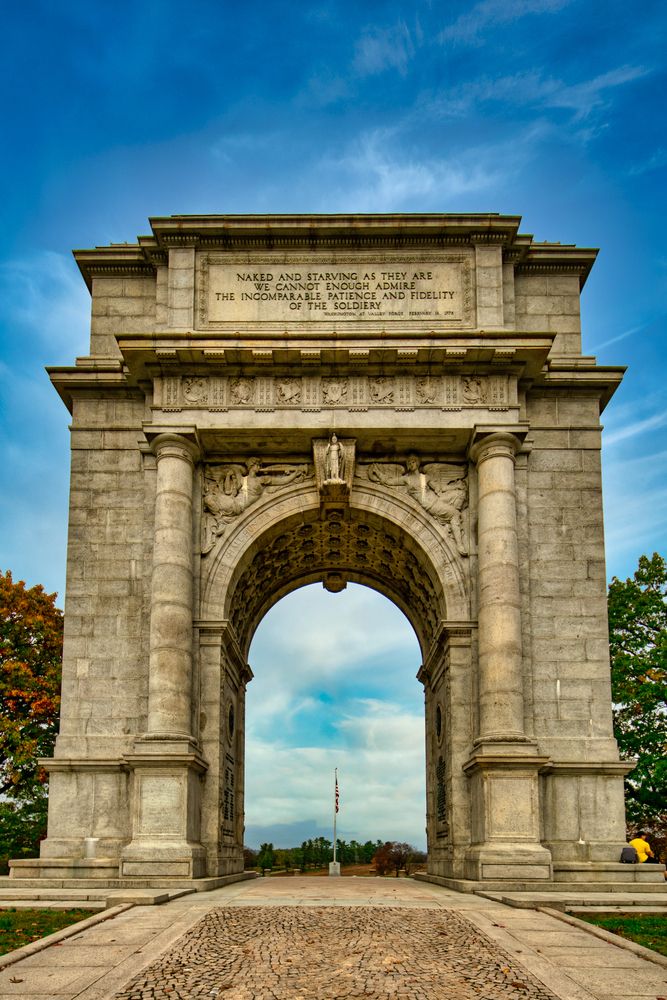 Monument at Valley Forge National Historical Park