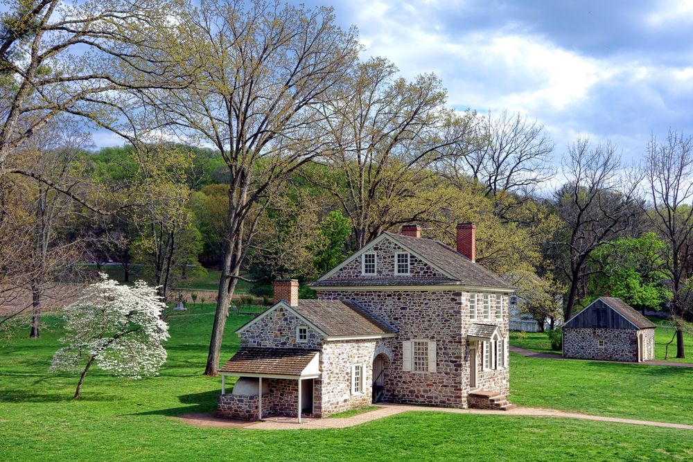 George Washington headquarters at Valley Forge National Historical Park