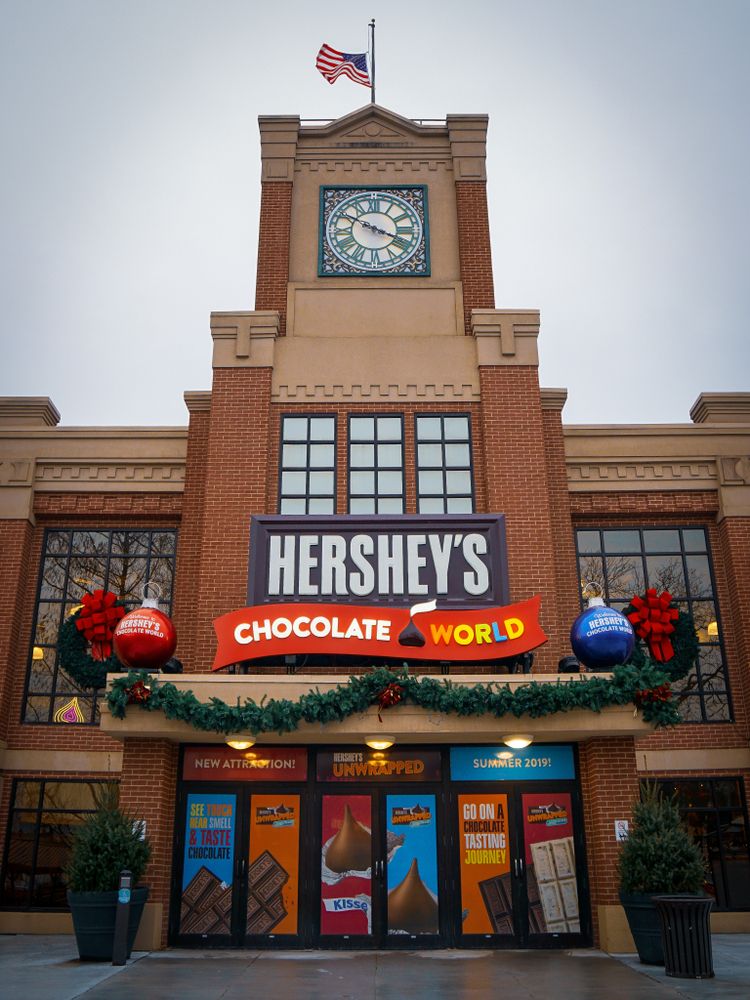 Exterior of Hershey's Chocolate World