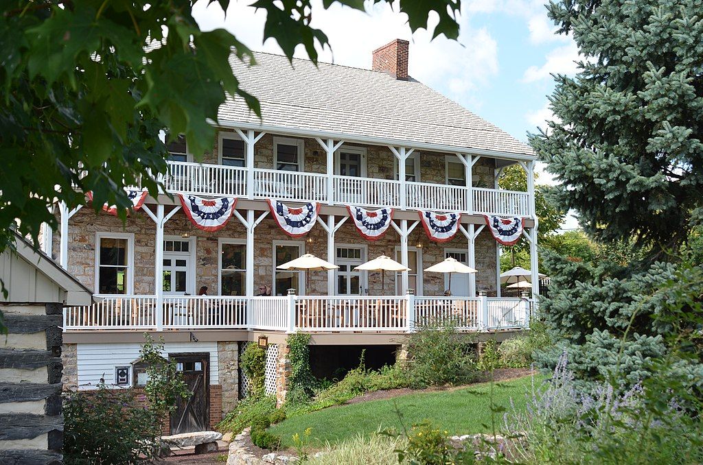Exterior of the Historic Jean Bonnet Tavern