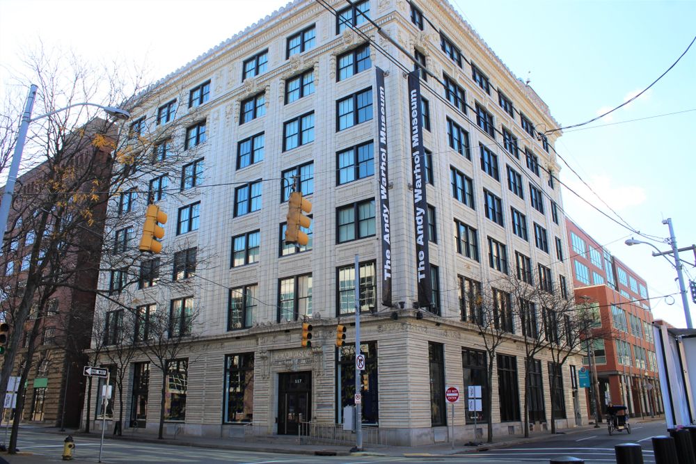 Exterior of The Andy Warhol Museum