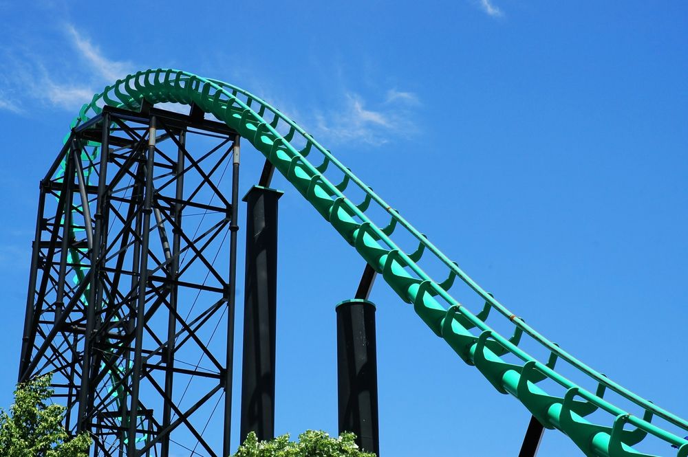 Rollercoaster at Kennywood Park