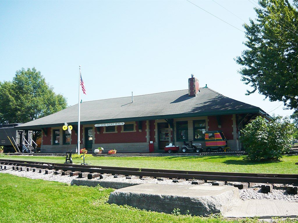 Depot at Lake Shore Railway Museum