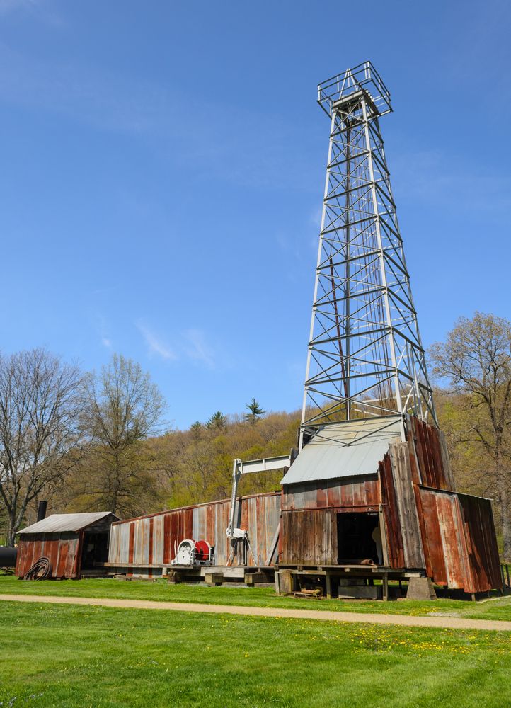Daytime view of Oil Creek State Park