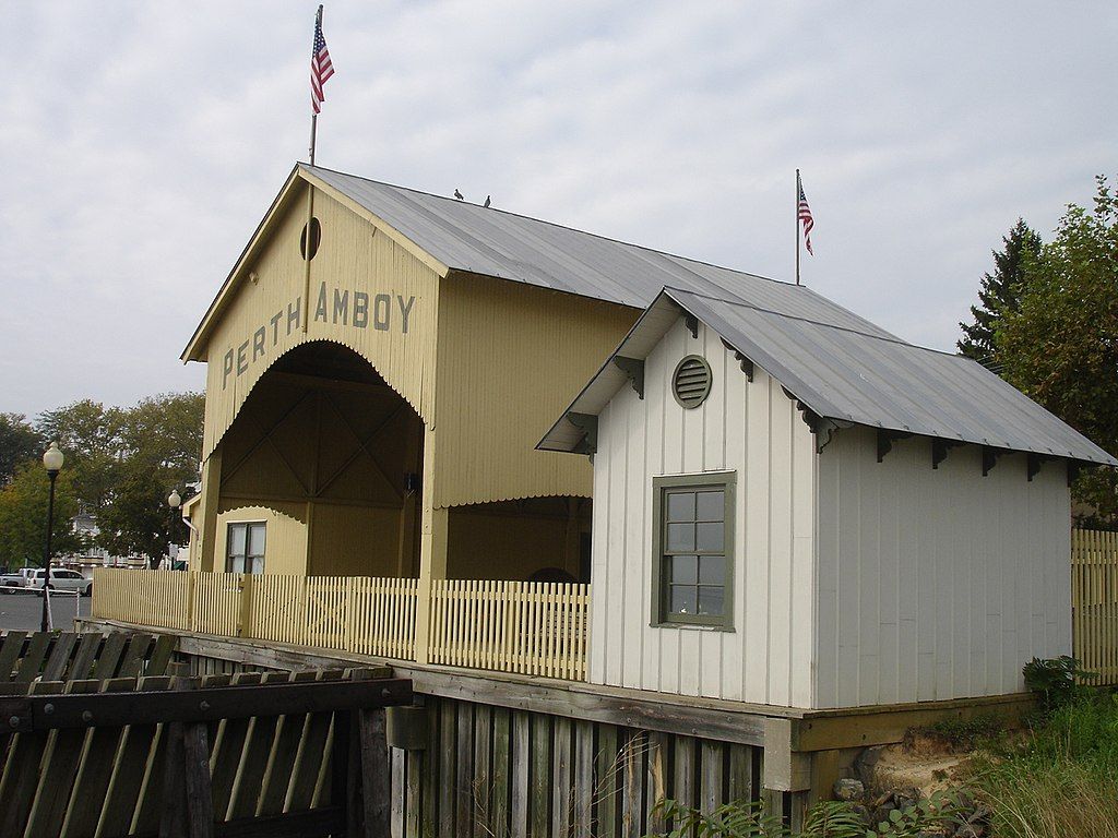 Side view of the Perth Amboy Ferry Slip