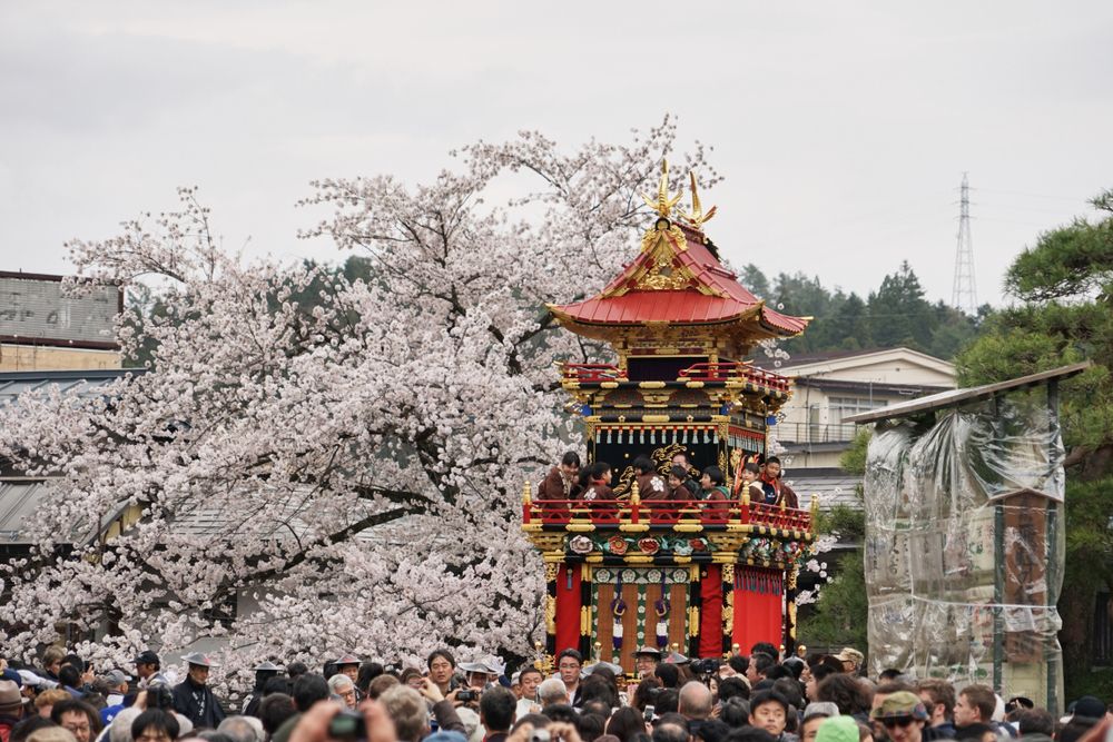 A Float in Takayama Festival