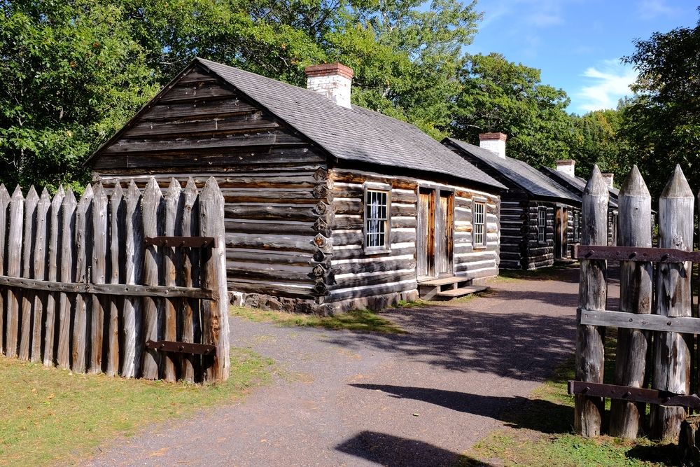 Cabins at Fort Wilkins Historic State Park