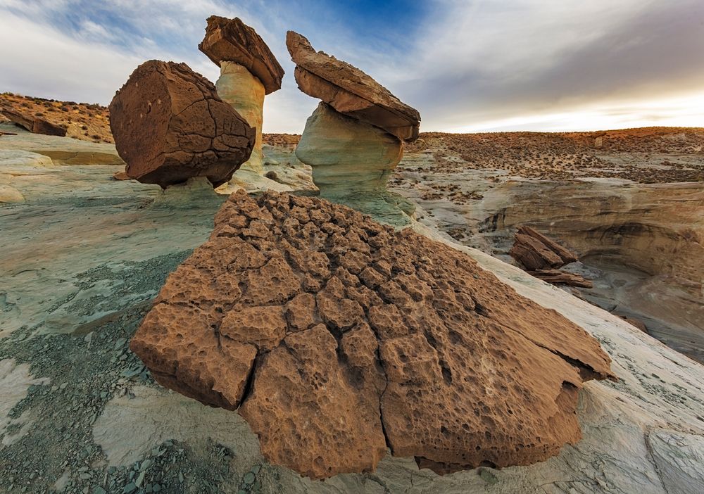 Rock formations at Stud Horse Point