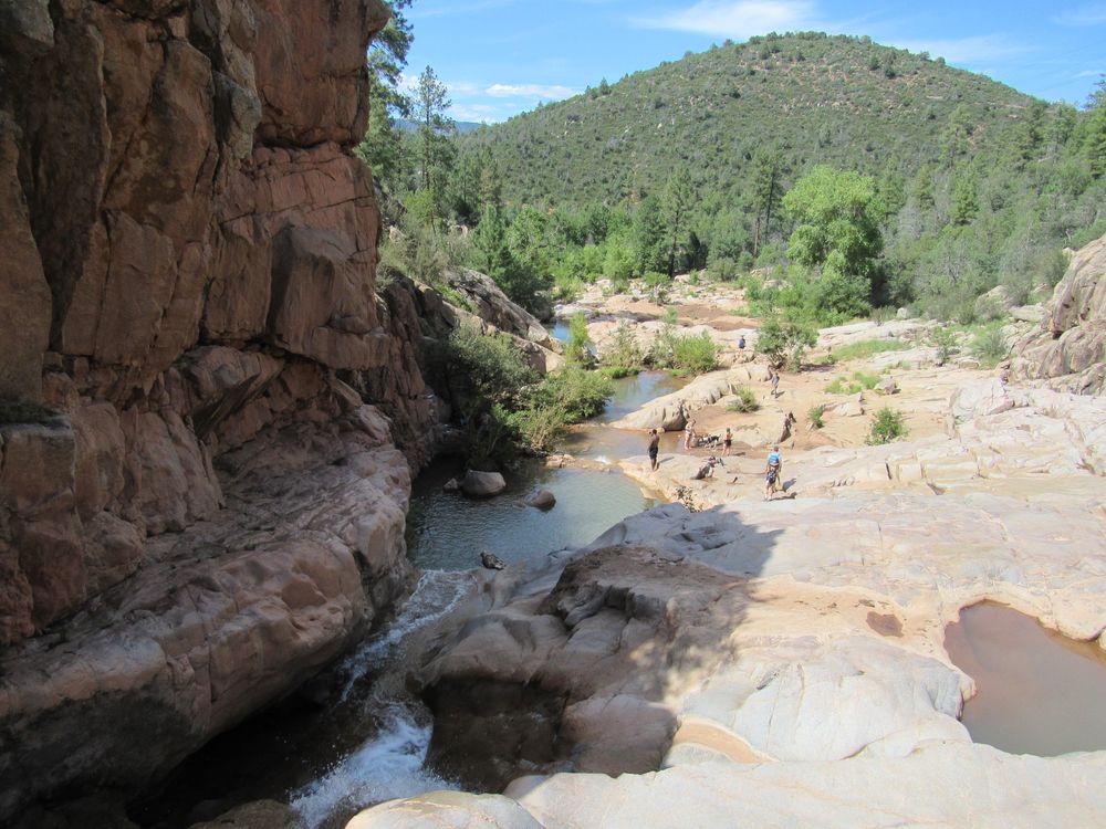 Daytime view of Ellison Creek Waterfall