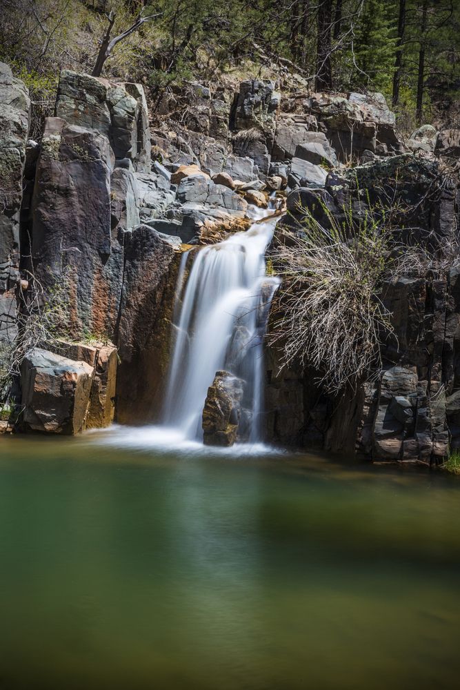 Gordon creek falls at Mogollon Rim