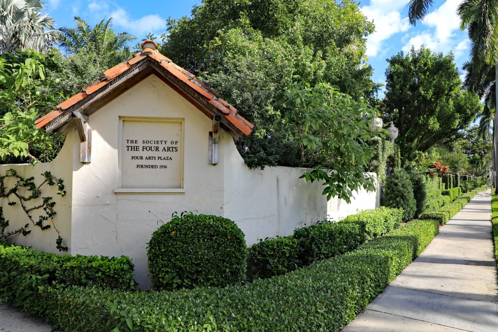 Entrance of Society of the Four Arts