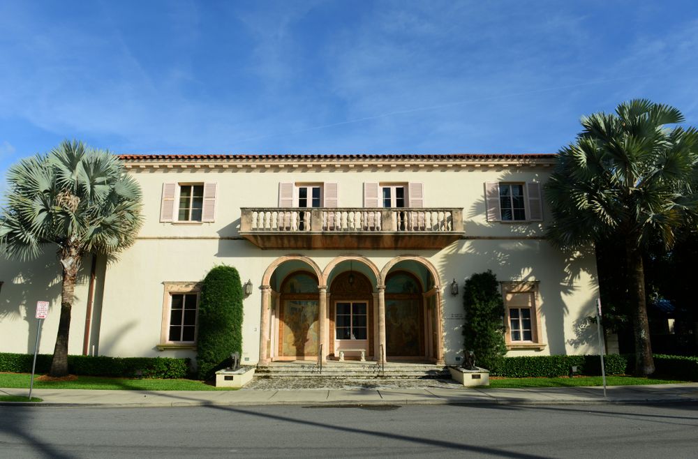 Exterior of a building at Society of the Four Arts