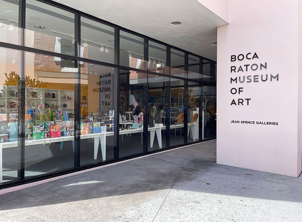 Signage of Boca Raton Museum of Art