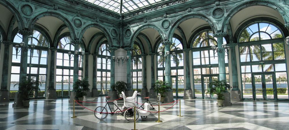 Interior of the Flagler Museum