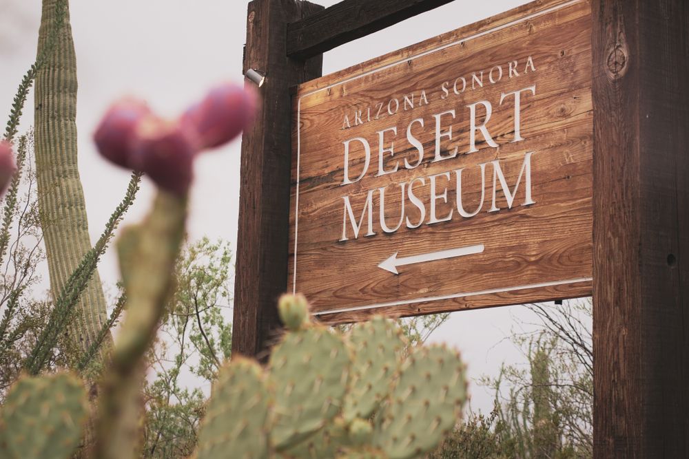 Signage of Arizona-Sonora Desert Museum