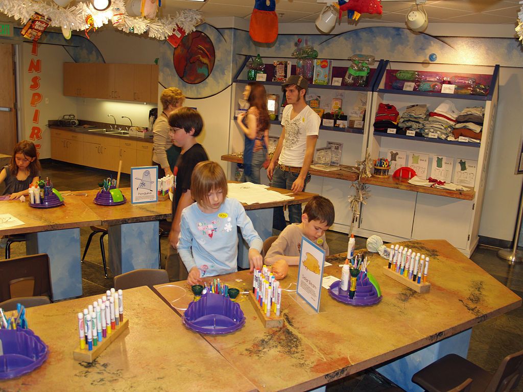 Interior of Buell Children's Museum