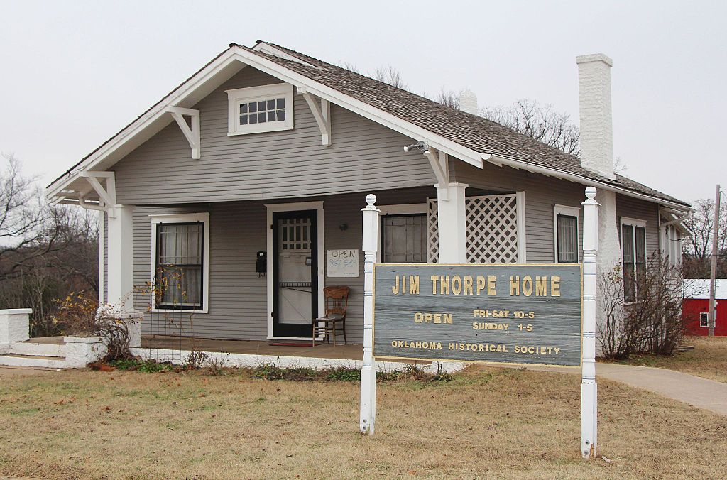 Exterior of Jim Thorpe’s Home