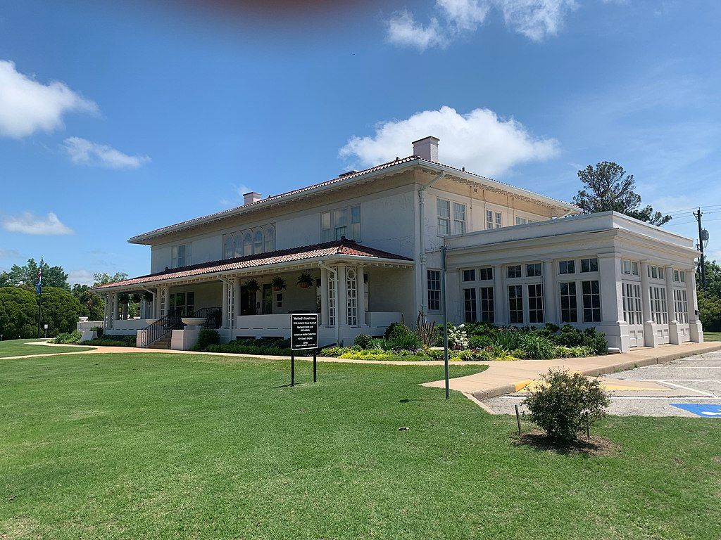 Exterior of Marland's Grand Home